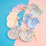 22 Momme Mulberry Silk Baby Mittens, Made in USA, Newborn no Scratch Gloves for Baby Boys Girls, Organic Silk Eczema Mittens
