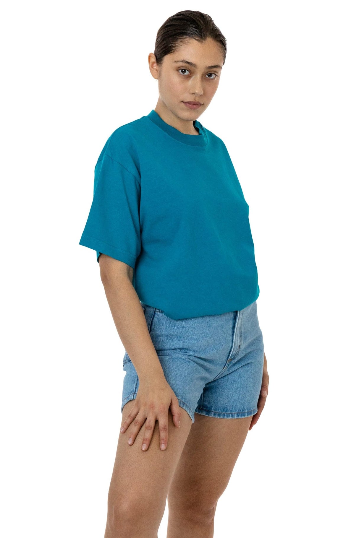 1801 - 6.5oz T-Shirt, Made In USA, Garment-Dyed, Shrink-Free, Relaxed Fit