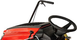 Craftsman CMXGZBF71248371 42 Inch Snowthrower; Lawn and Garden Tractor Attachment for Easy Snow Removal; 12 Inch Diameter Serrated Input Auguers' Raise and Lower Snowthrower from Seat of Tractor