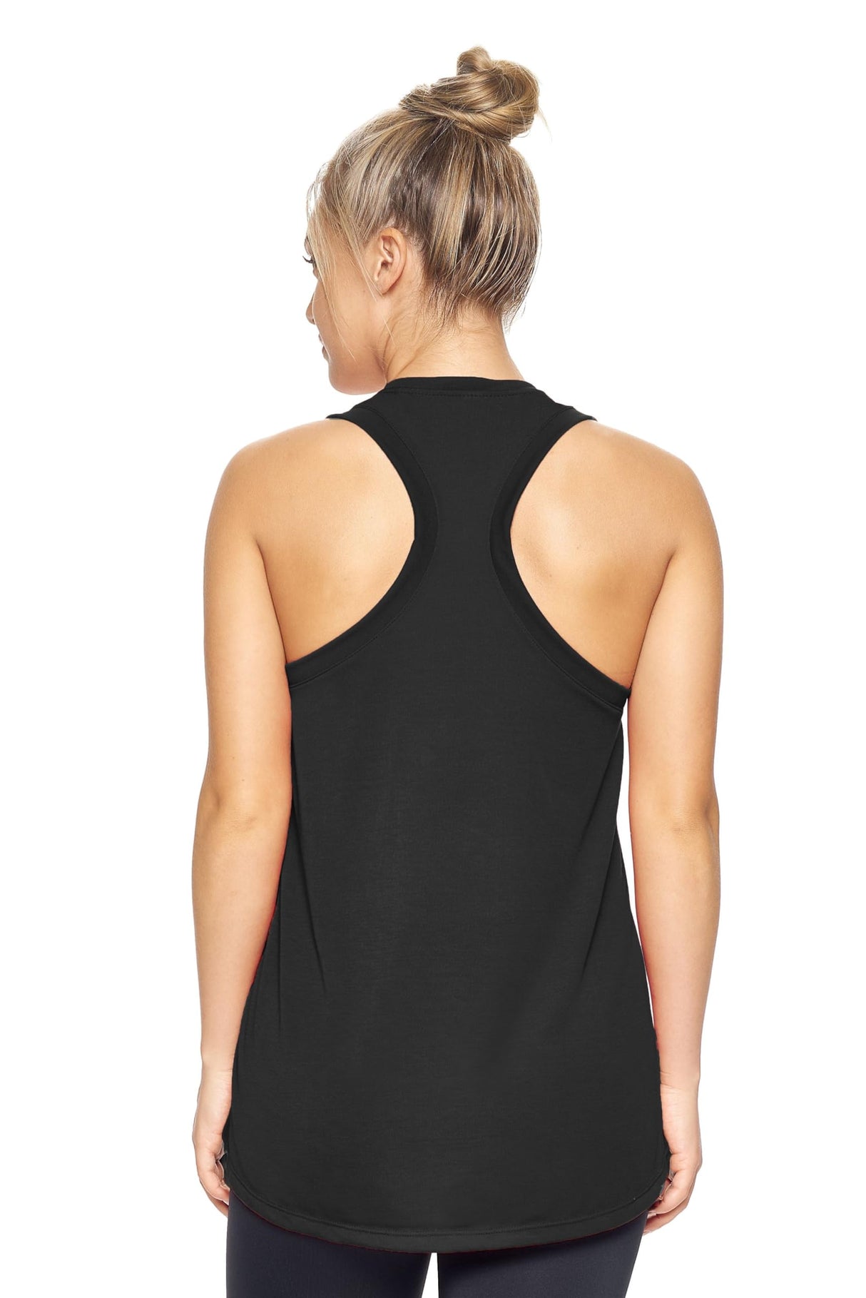 Expert Brand USA-Made Women's Soft Casual Activewear Siro V-Neck Racerback