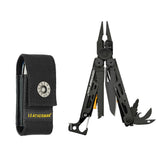 LEATHERMAN, Signal, 19-in-1 Multi-tool for Outdoors, Camping, Hiking, Fishing, Survival, Durable & Lightweight EDC, Made in the USA, Aqua/Silver with Nylon Sheath
