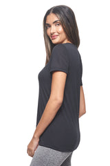 Expert Brand USA-Made Women's Soft Casual Activewear Siro V-Neck T-Shirt