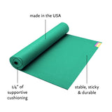 Hugger Mugger Tapas Ultra Yoga Mat - Outstanding 1/4″ Soft Cushion, Lightweight, Made in the USA Sticky Mat, Durable and Long-Lasting
