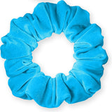 Velvet Scrunchies Jumbo Size Plush Big Ponytail Holders Thick Braided Locked Hair Big Made in the USA Green Pine