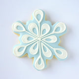 Geometric Snowflake Cookie Cutter, 4" Made in USA by Ann Clark