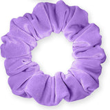 Velvet Scrunchies Jumbo Size Plush Big Ponytail Holders Thick Braided Locked Hair Big Made in the USA Green Pine
