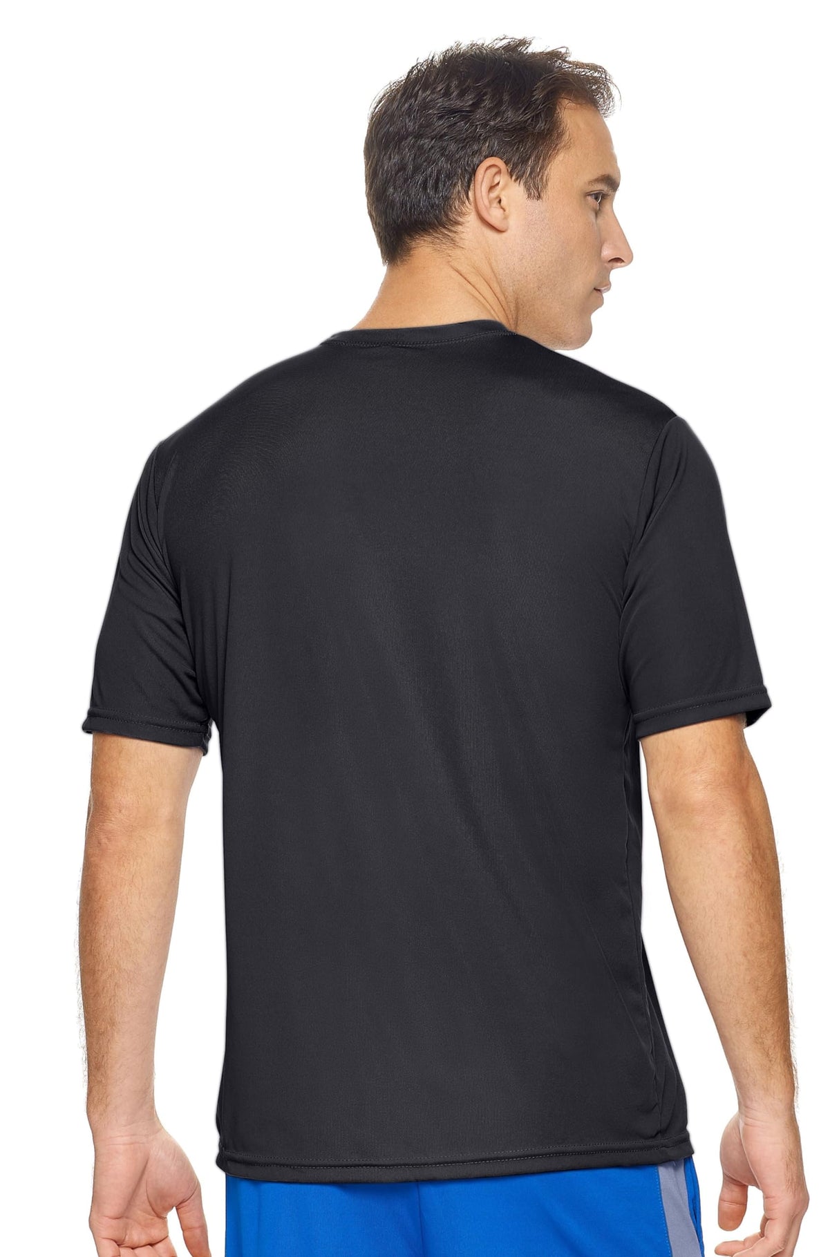 Expert Brand USA-Made Men's Drimax Short-Sleeve Active T-Shirt for Training Gym Hiking Workout