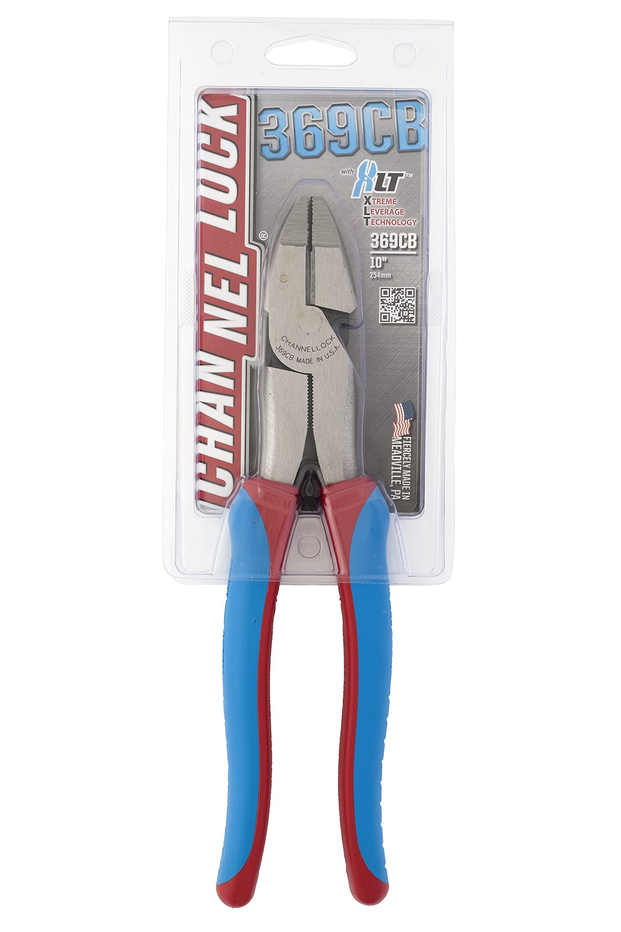 Channellock - 9 Lineman Plier Hi-Leverage Round Nose (369CB)