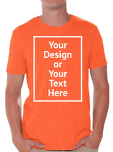 Custom Shirt Men Personalized Add Your Image T-Shirt Add Your Text Photo Front/Back Print