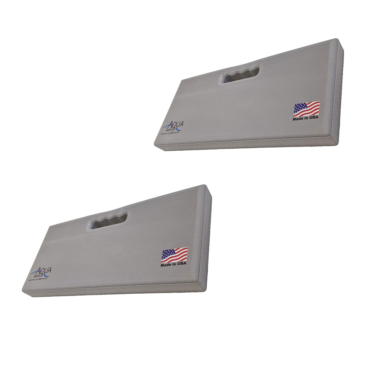 Kneeling Pad - Made in The USA - Firm, Durable and Thick Garden or Mechanics Foam Kneeling Pad, Great for Use Around The House, Garden, Job or Shop(17.5” x 8.0” x 1.5”, Gray)