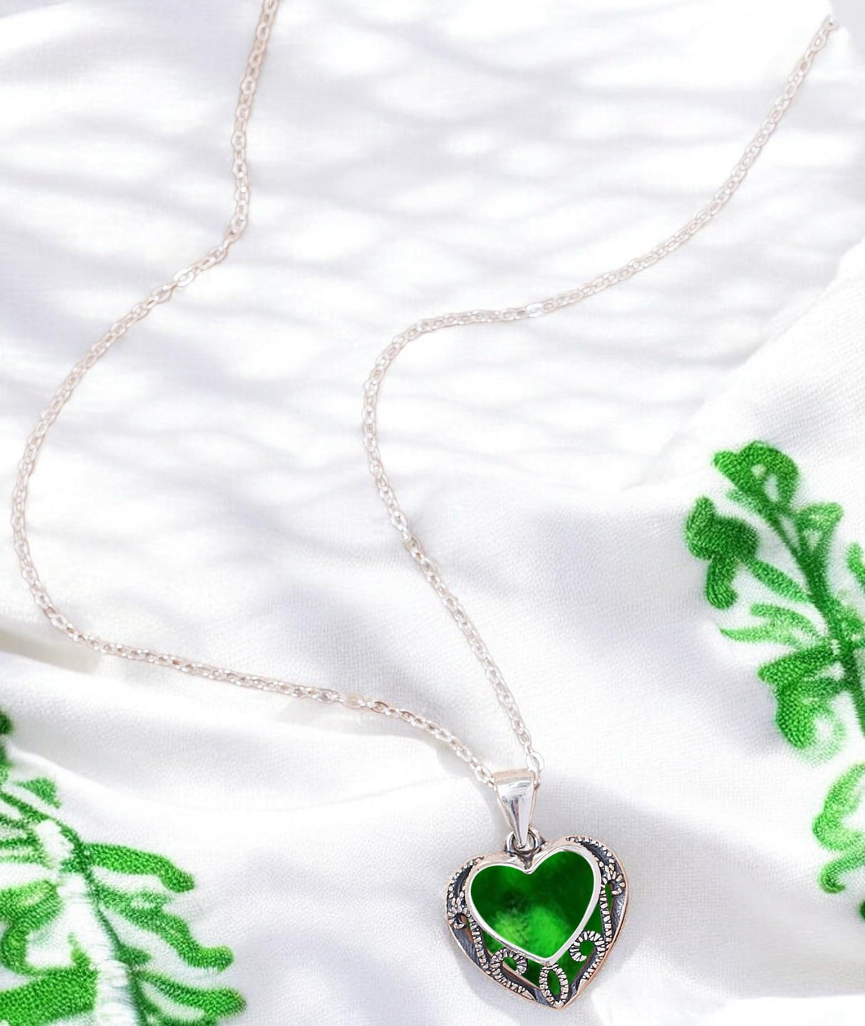 Bottled Up Designs Handmade, Homespun Hearts Necklace, Recycled Vintage Bottles, Sterling Silver, Made in USA, Birthday Gifts, Mothers Day, Women, Anniversary (White 1960s Cold Cream Jar)