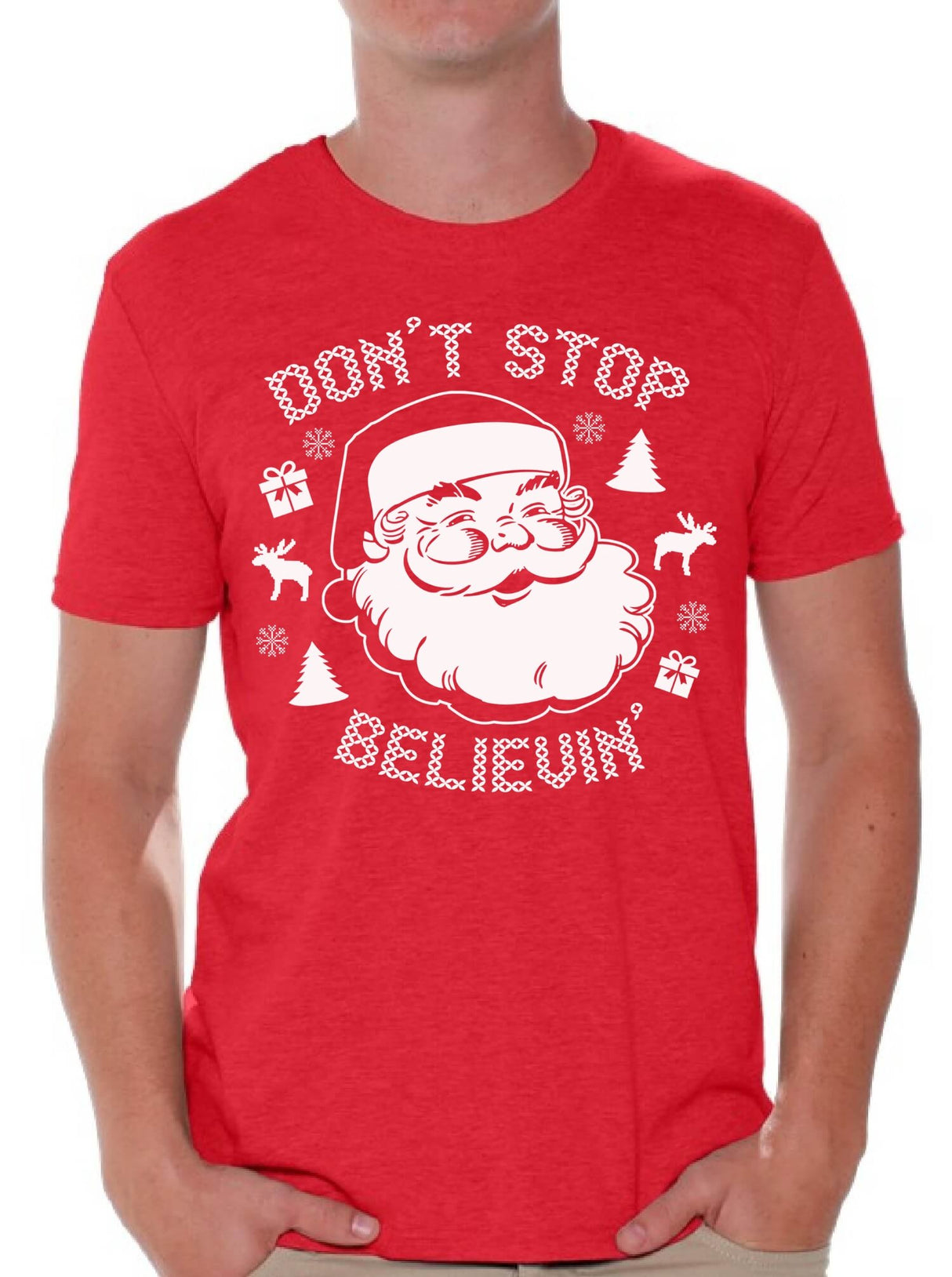Awkward Styles Don't Stop Believin T-Shirt Xmas Shirt