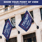 TRUMP 2024 Flag 3x5 outdoor made in usa Double Sided 3ply Make America Great Again Heavy Duty PresidentTrump Flags 2024 for Indoor Outdoor Decorations