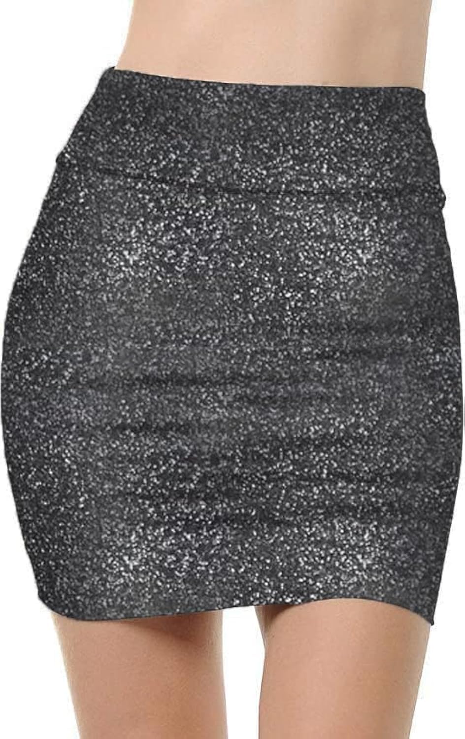 Sweet Hearts Mini Pencil Skirt for Women- Above Knee Basic Basic Bodycon Skirt Made in USA