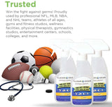 Disinfectant, Cleaner, and Deodorizer For Sports Equipment, Gyms, and Fitness Centers - EPA-Registered, Hospital Grade, Made in USA - 1-Pack of 32 Oz Bottle Disinfecting Spray