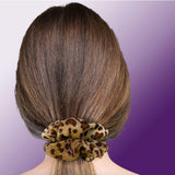 Velvet Scrunchies Premium Plush Soft Ponytail Holder Made in the USA Black
