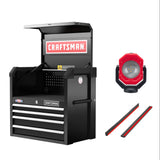CRAFTSMAN S2000 26IN 4-DRAWER CHEST W/LIGHT & DIVIDE (CMST32642RB)