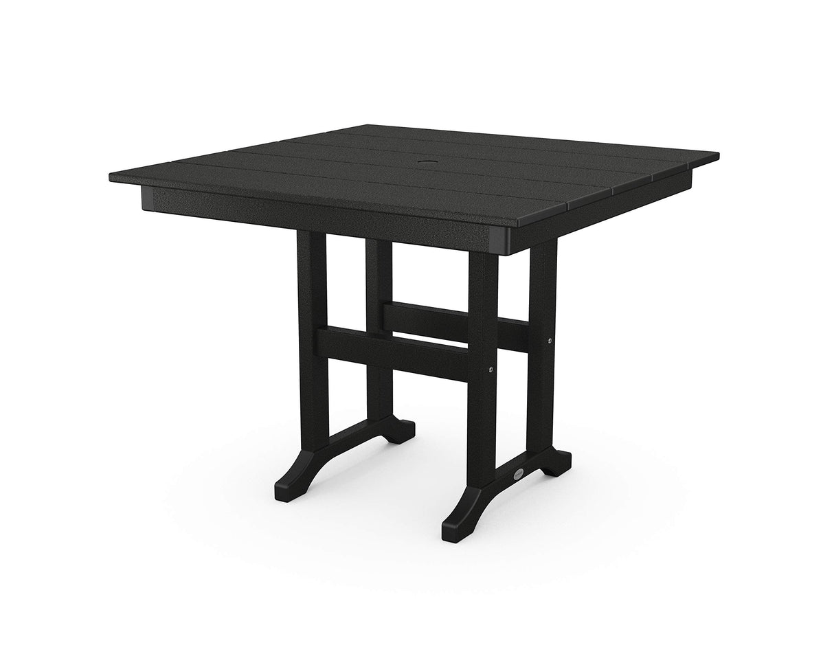 POLYWOOD® Tables Dining Table, Slate Grey