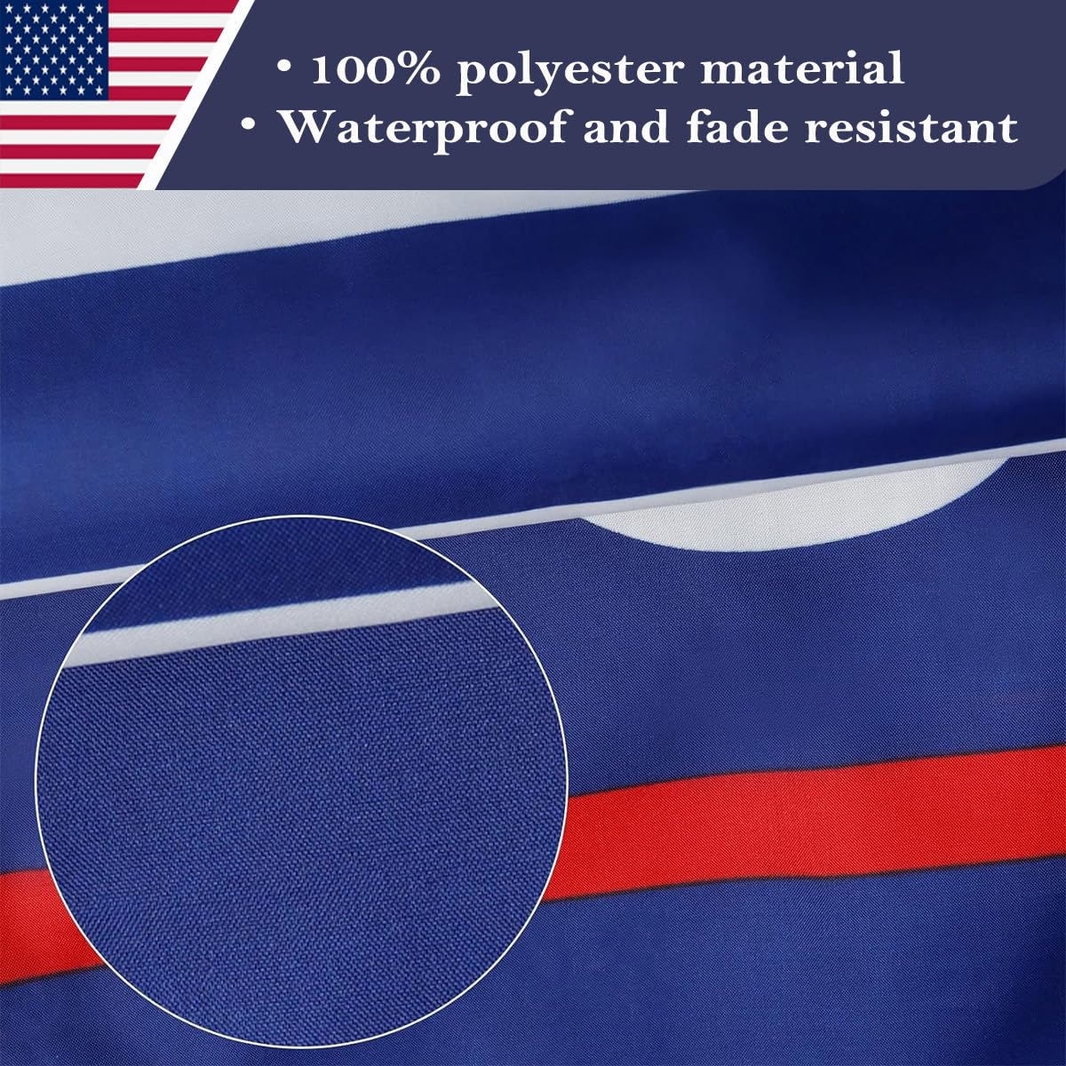 Double Sided Red Trump 2024 Flag 3x5 Made in USA Outdoor Heavy Duty 3 Ply Polyester Trump Take America Back Flag with White Starting Tape and 2 Brass Grommets