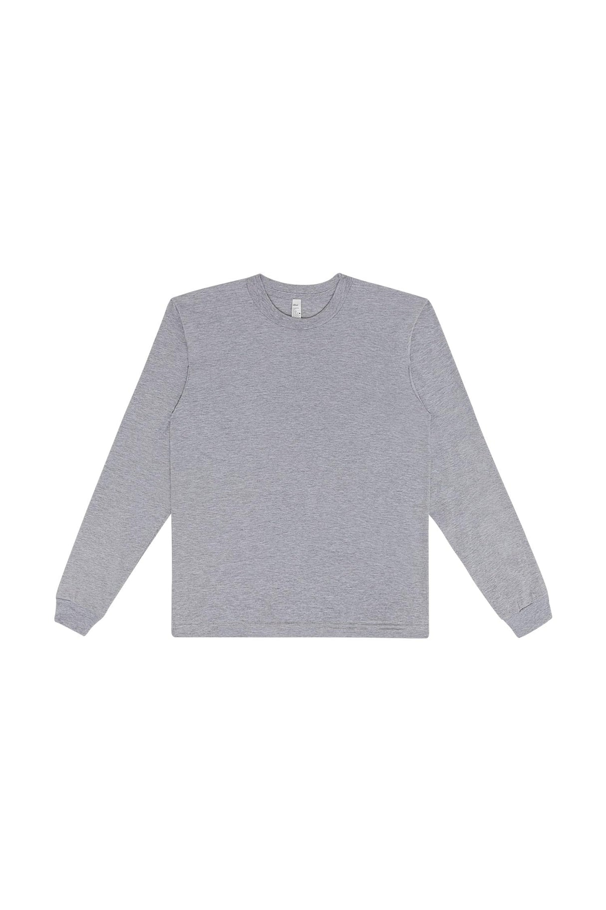 Los Angeles Apparel 3 Pack Fine Jersey Long Sleeve Crew Neck T-Shirt