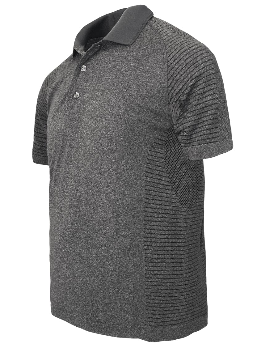 Akwa Men's Body Mapping Polo Made in USA