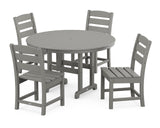 POLYWOOD® Lakeside Dining Set, Teak