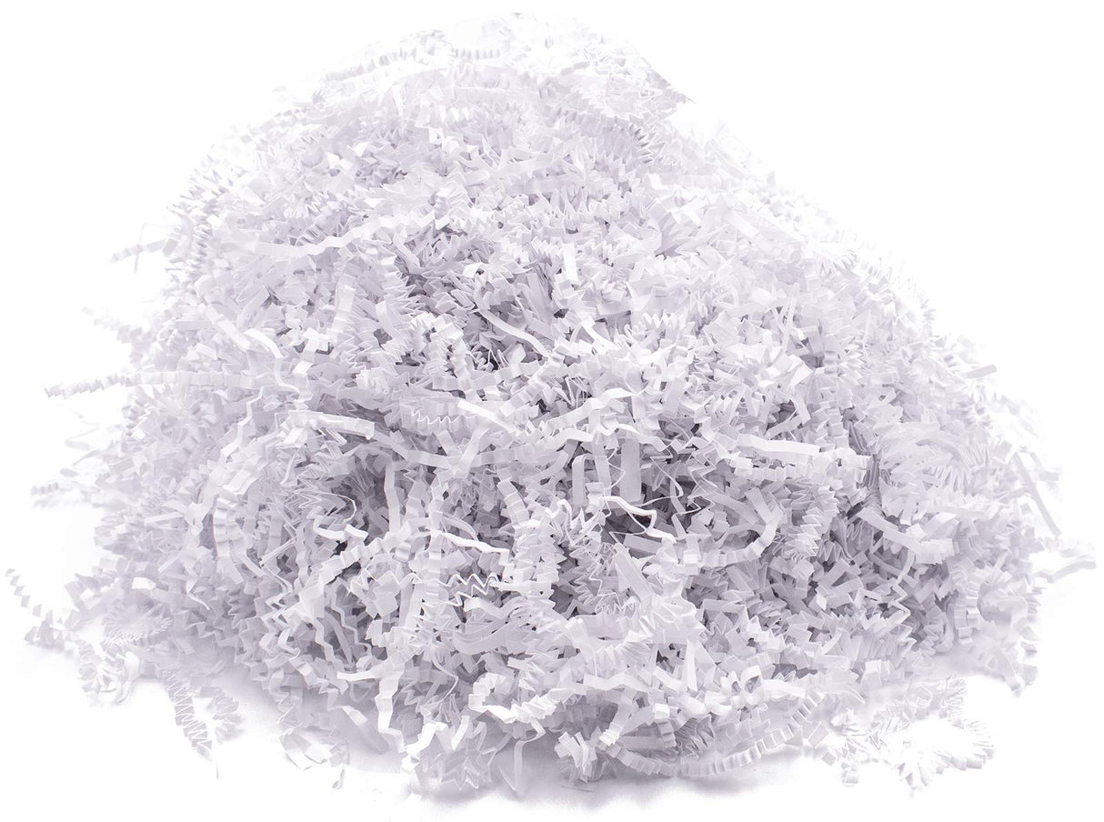 Stephanie Imports Made In USA 3-Ply Crinkle Cut Shredded Paper 2 lbs (Red & Green Christmas Mix)
