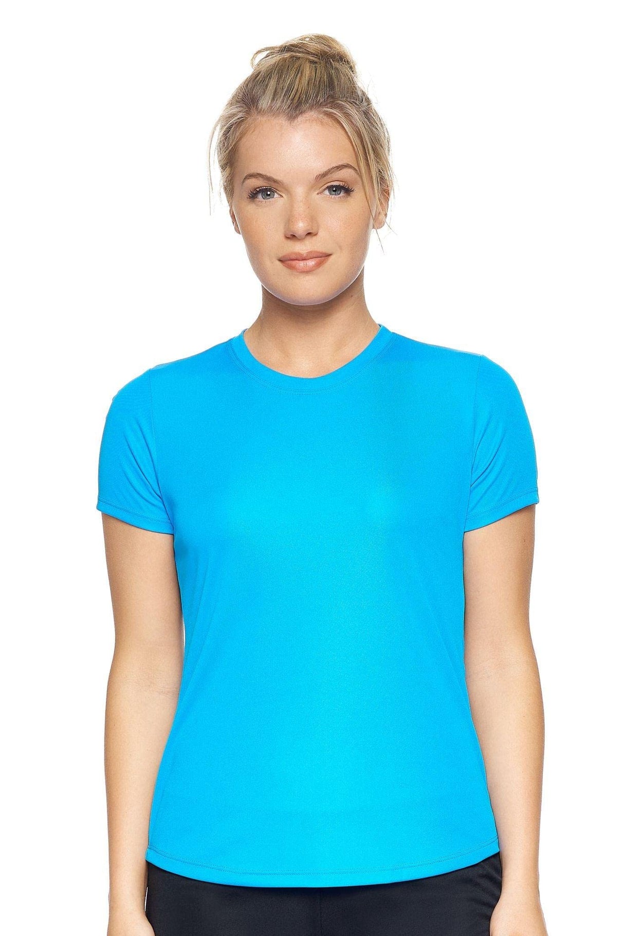 Expert Brand USA-Made Women's Drimax Dry Fit Short Sleeve Athletic T-Shirt