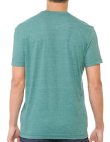 YURO-K Men's Premium Binded Neck Cotton Classic Short Sleeve Crew T-Shirt