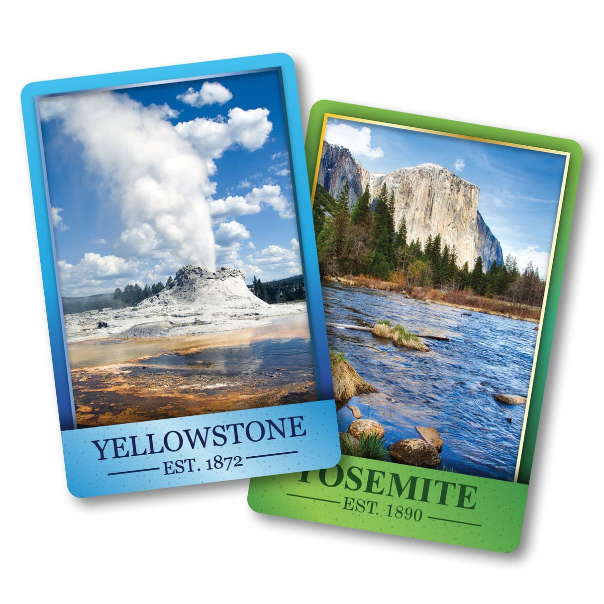 Springbok National Parks Standard Index Playing Cards Set