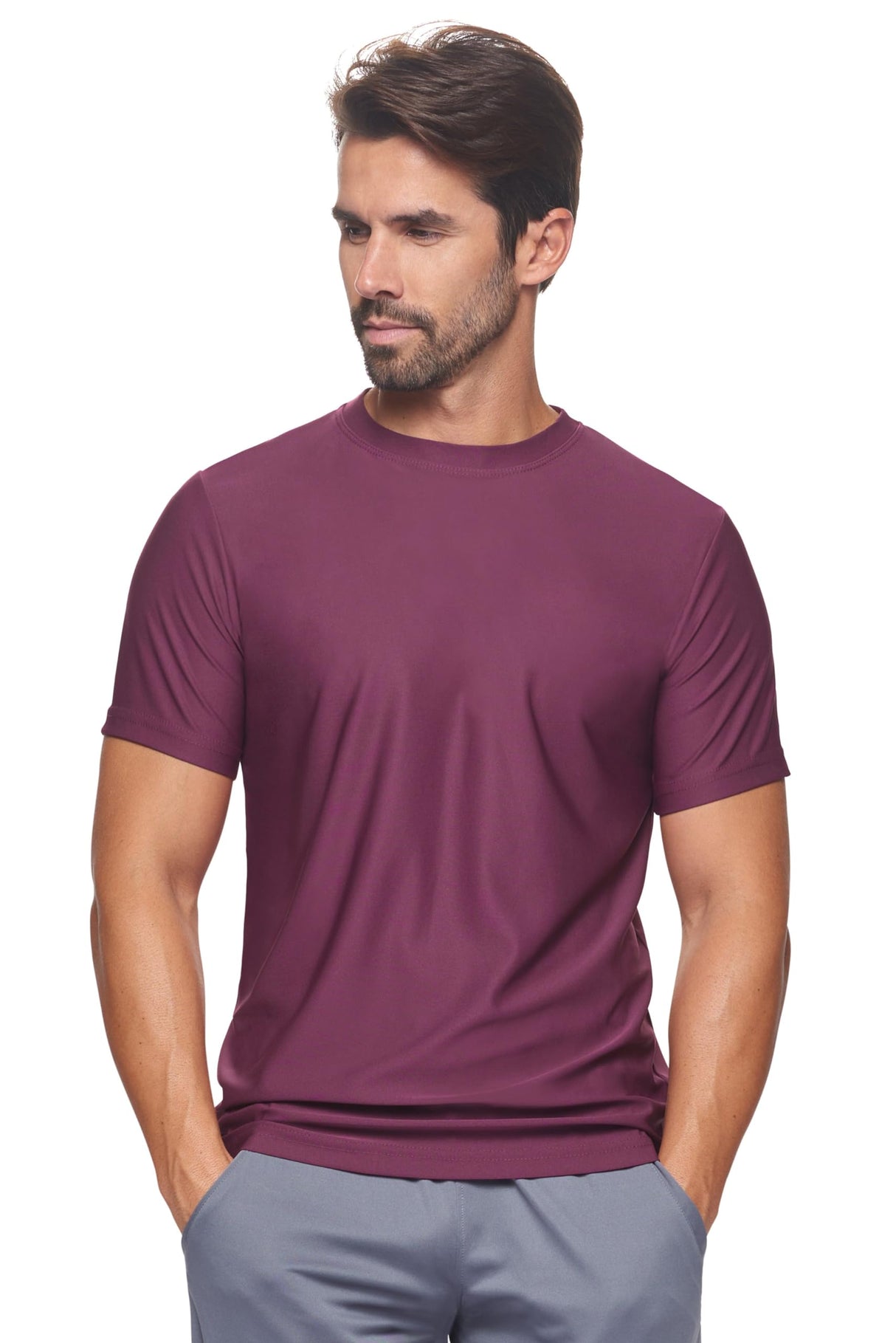 Expert Brand USA-Made 100% Recycled Tec Tee Activewear Unisex T-Shirt