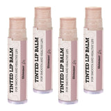 USDA Organic Lip Balm 6-Pack by Earth's Daughter Stocking Stuffers - Fruit Flavors, Beeswax, Coconut Oil, Vitamin E - Best Lip Repair Chapstick for Dry Cracked Lips - Moisturizing Lip Care