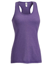 Expert Brand USA-Made Women's Performance Heather Racerback Tank Top