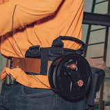 Klein Tools 27400 Tie wire Reel, Made in USA, Lightweight Aluminum, Left Handed and Right Handed with Rewind Knob
