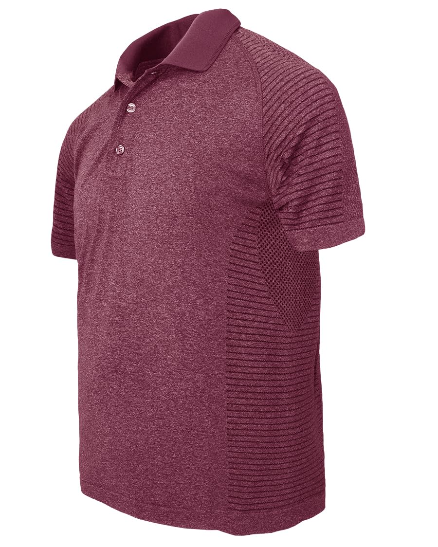 Akwa Men's Body Mapping Polo Made in USA
