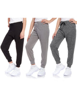 Sweet Hearts Girls' Sweatpants - Super Soft Athletic Performance Joggers: Made in USA (3 Pack)