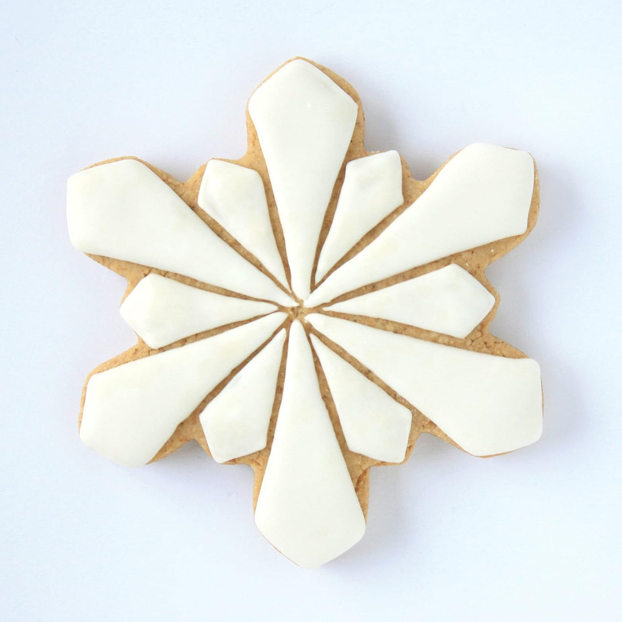 Geometric Snowflake Cookie Cutter, 4" Made in USA by Ann Clark