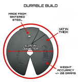 Micro Gainz Dumbbell Fractional 2.5 lb Weight Plate, Ideal for Micro Loading, (Choose Color) 2 Piece Fractional Weight Plates, Designed for Dumbbell Training, Made In USA