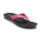 OKABASHI Women's Breeze Flip Flop | Contoured Footbed w/Arch Support for All-Day Comfort | Slip-Resistant & Waterproof | Sustainably Made in The USA