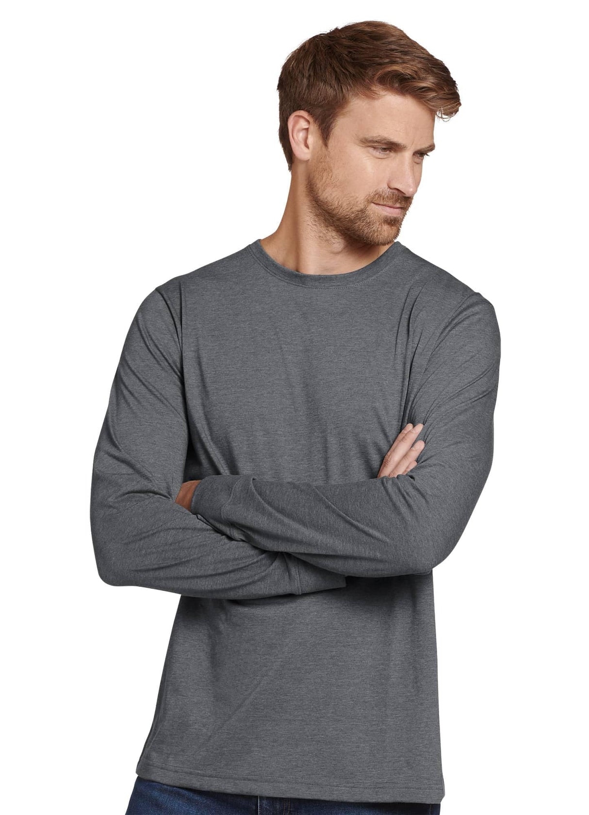 Jockey Men's Casualwear Made in America Heritage Long Sleeve Tee