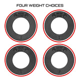 Micro Gainz Calibrated Fractional Weight Plates Set, 8 Piece Olympic Weight Plates Set with Bag, Designed for Olympic Barbells for Strength Training and Micro Loading, Made in USA