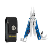 LEATHERMAN, Signal, 19-in-1 Multi-tool for Outdoors, Camping, Hiking, Fishing, Survival, Durable & Lightweight EDC, Made in the USA, Aqua/Silver with Nylon Sheath