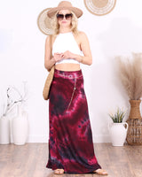 Popana Womens Long Maxi Skirt - Made in USA Long Skirts for Women Trendy - Casual Convertible Sundress Plus Size Maxi Skirt