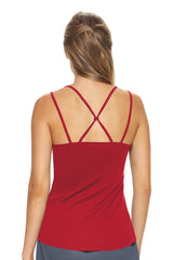 Expert Brand USA-Made Women's MoCA Cotton Blend Strappy Cami