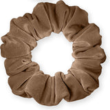 Velvet Scrunchies Jumbo Size Plush Big Ponytail Holders Thick Braided Locked Hair Big Made in the USA Green Pine