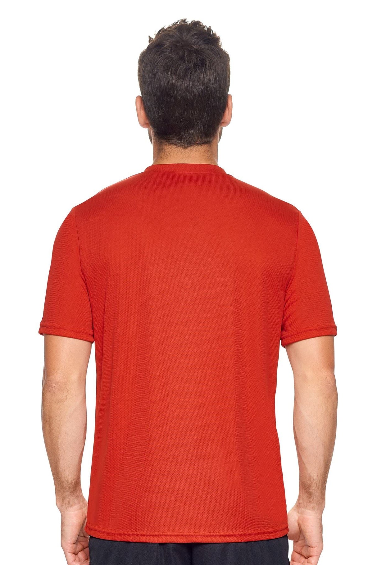 Expert Brand USA-Made Men's Oxymesh Dry Fit V Neck Athletic Shirt