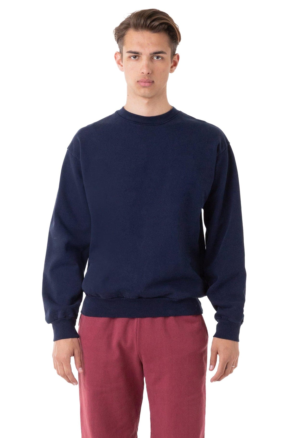 Los Angeles Apparel Heavy Fleece Crewneck Sweater (Garment Dye 2)