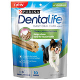 Purina Dentalife Daily Oral Care Chicken Flavor Small/Medium Breed Dog Dental Chews – 28.5 oz pouch (40ct)