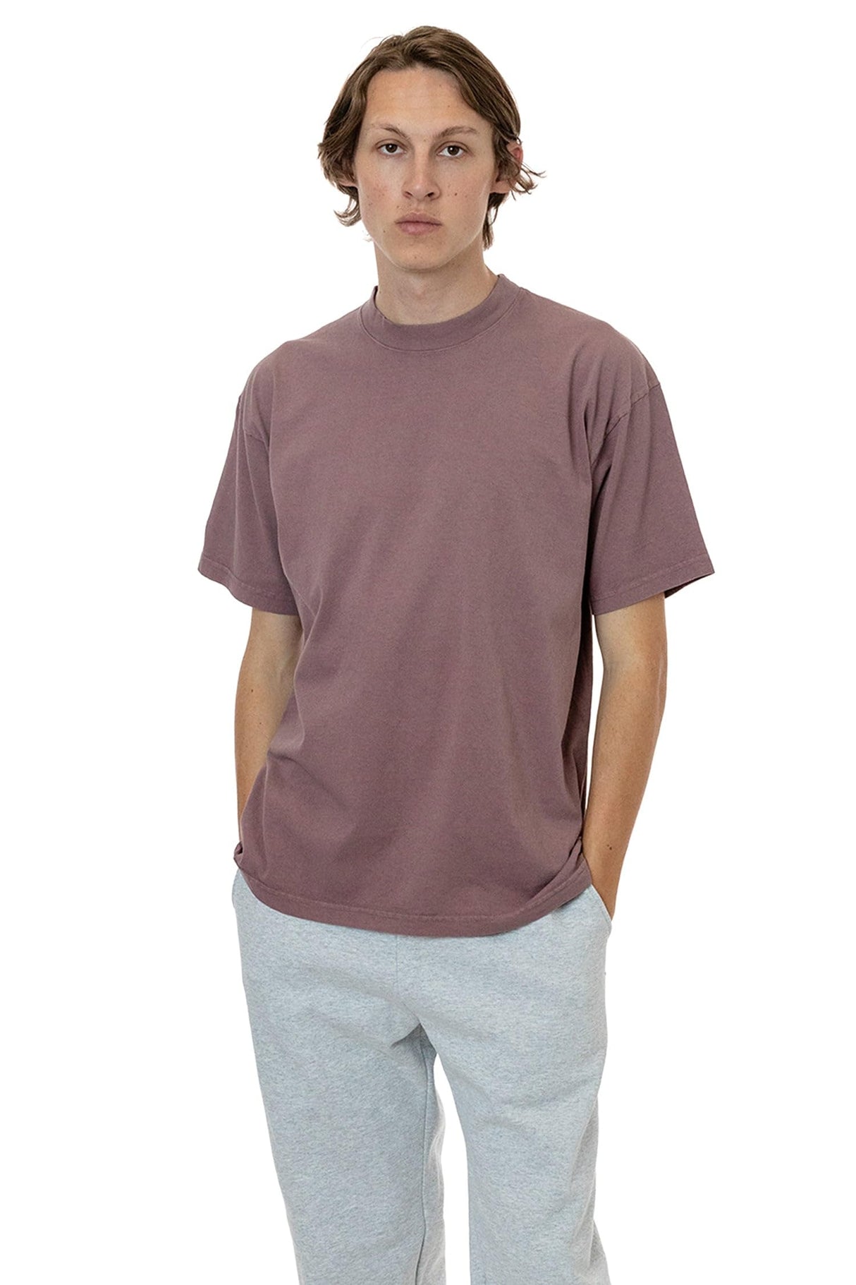 1801 - 6.5oz T-Shirt, Made In USA, Garment-Dyed, Shrink-Free, Relaxed Fit
