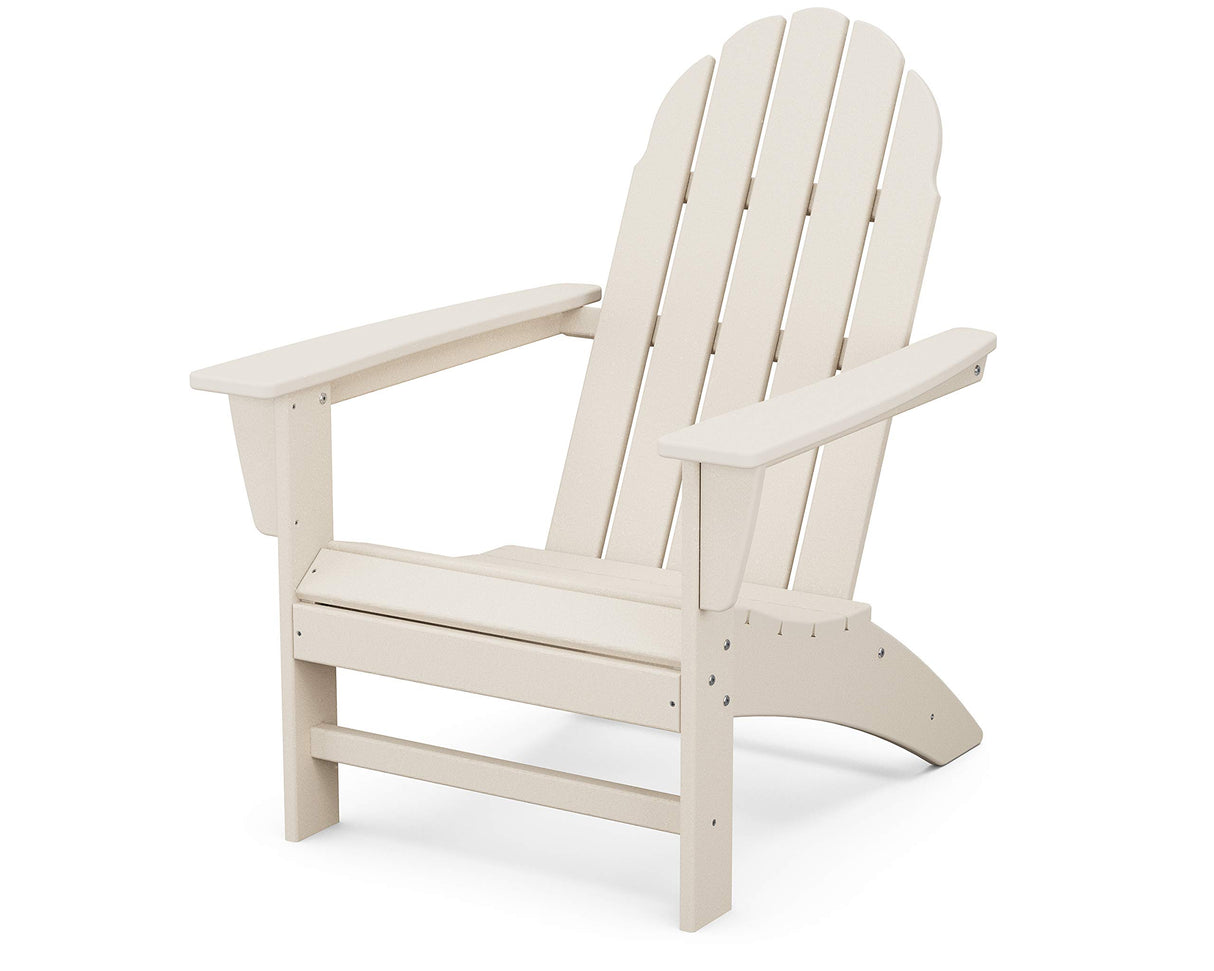 POLYWOOD Vineyard Adirondack Chair, Mahogany